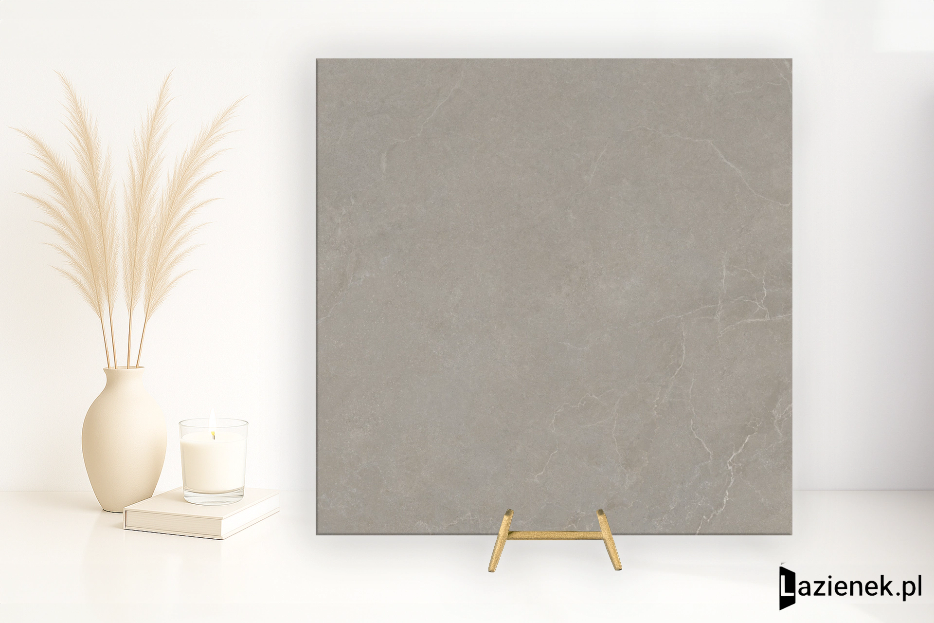 La Fabbrica Ava Noble Stone Taupe matowa 100x100 cm gr. 9 mm - płytka rektyfikowana / (L)199075